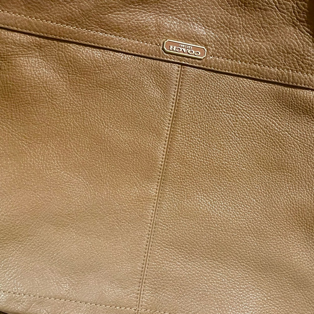 Coach Tan Leather HoBo Bag - Picture 8 of 8